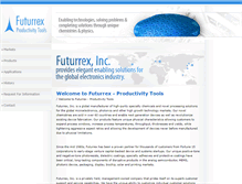 Tablet Screenshot of futurrex.com